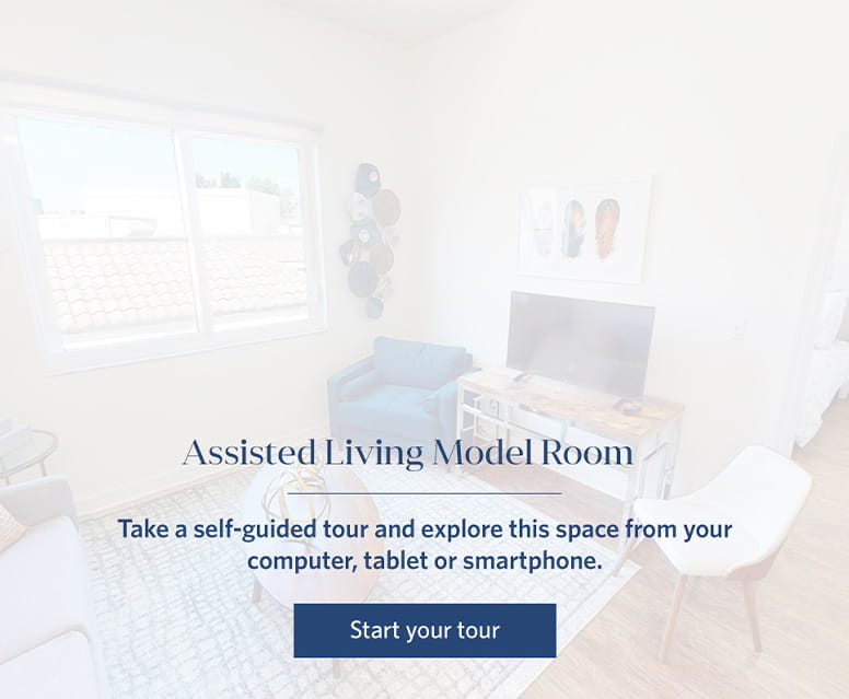 Assisted Living Model Room - Vi at Aventura Care Center. 